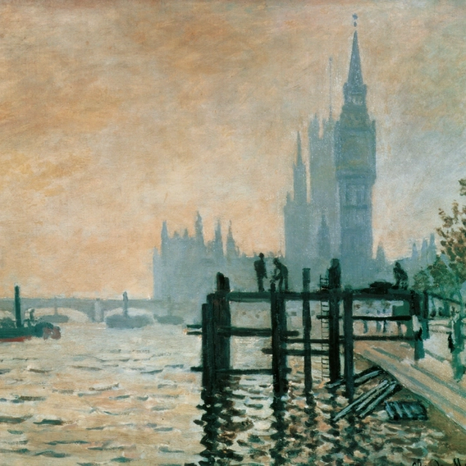 Calendar de notițe Claude Monet 2026, 30 x 30 cm