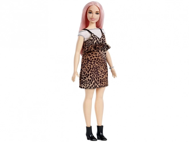 Lalea Barbie Fashionistas rochie cu imprimeu de leopard