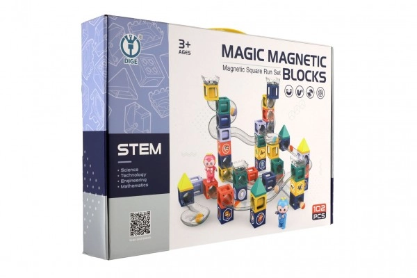 Conectare magnetică pentru construcții ușoare și stabile