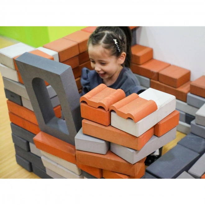 Mega cărămizi de construcție EVA pentru copii