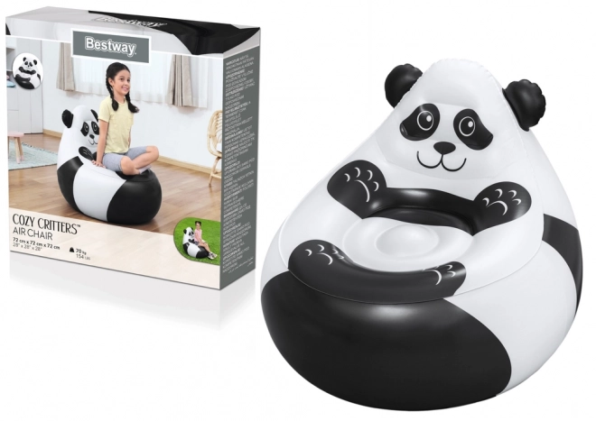 Fotoliu gonflabil panda