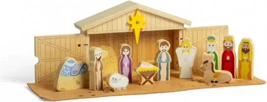 Betleem de Crăciun din lemn Bigjigs Toys
