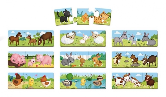 Puzzle Trionimo Animale JANOD