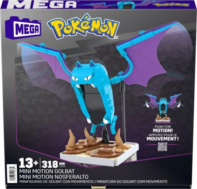 Mega Pokémon Golbat cu mișcare