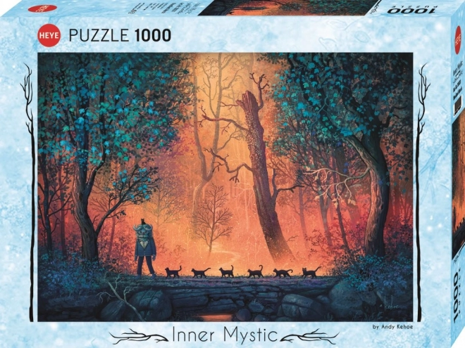 Puzzle Inner Mystic: Drumul prin pădure 1000 de piese