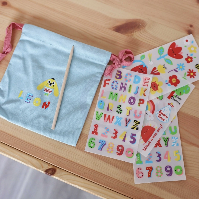 Set creativ geantă magică și stickere Art&Fun