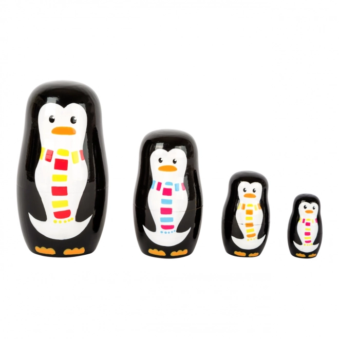 Familia de pinguini Matrjoșka Small Foot