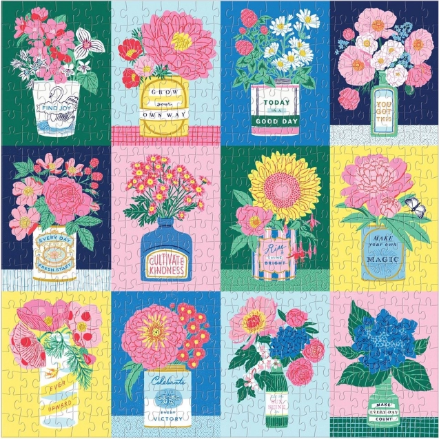 Design floral pozitiv