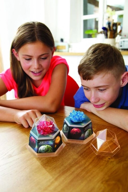Set educativ pentru cultivarea cristalelor 4M - Cristale roșii