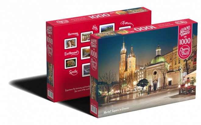 Puzzle Piața Regală din Cracovia 1000 piese