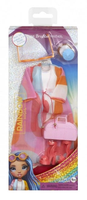Ubrăcăminte Rainbow High Zi la piscină
