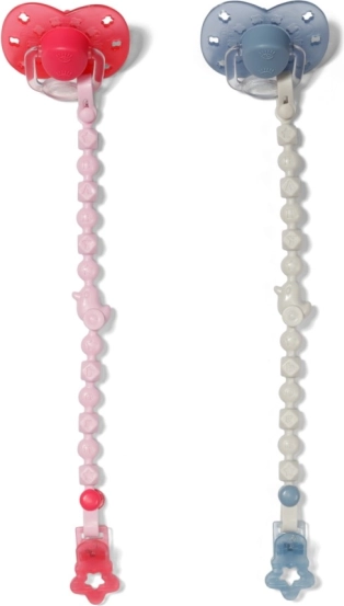 suzetă cu clips pentru păpușile Baby Born și Baby Annabell (2 modele)