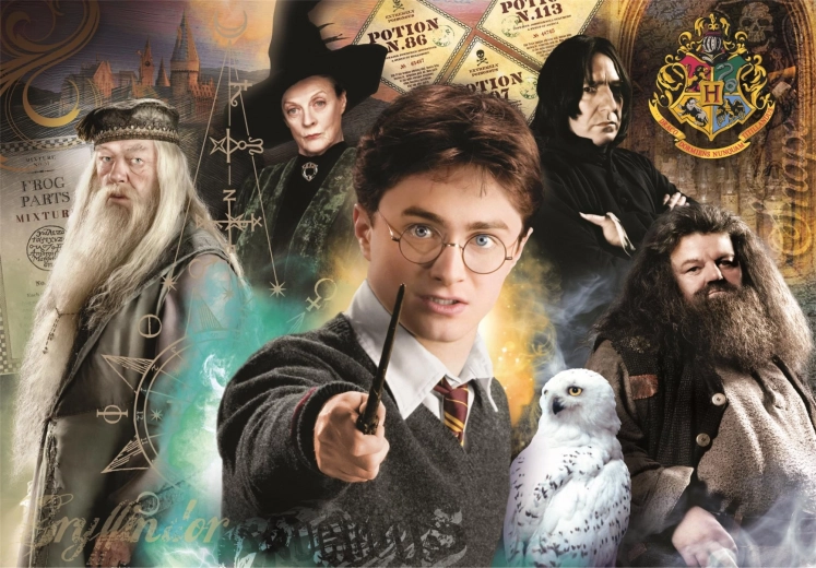 puzzle 1000 piese compact harry potter clementoni