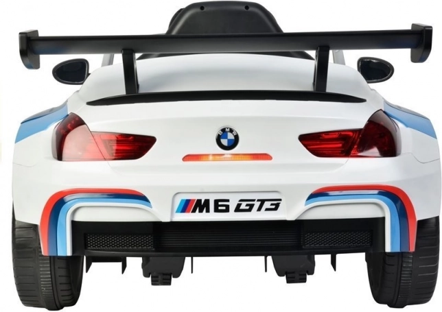 Mașină cu baterii BMW M6 GT3 Albă