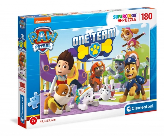 Puzzle Paw Patrol: Un Singur Echipa - 180 Piese