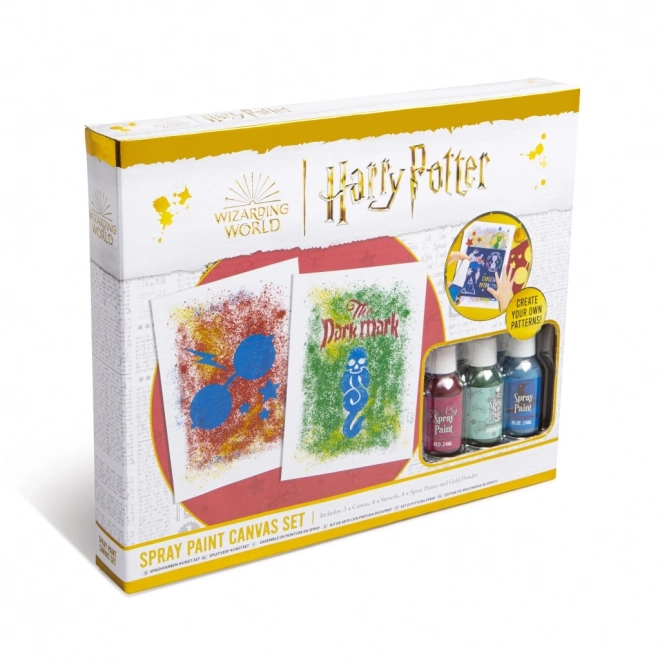 Set pictură spray pe pânză Harry Potter