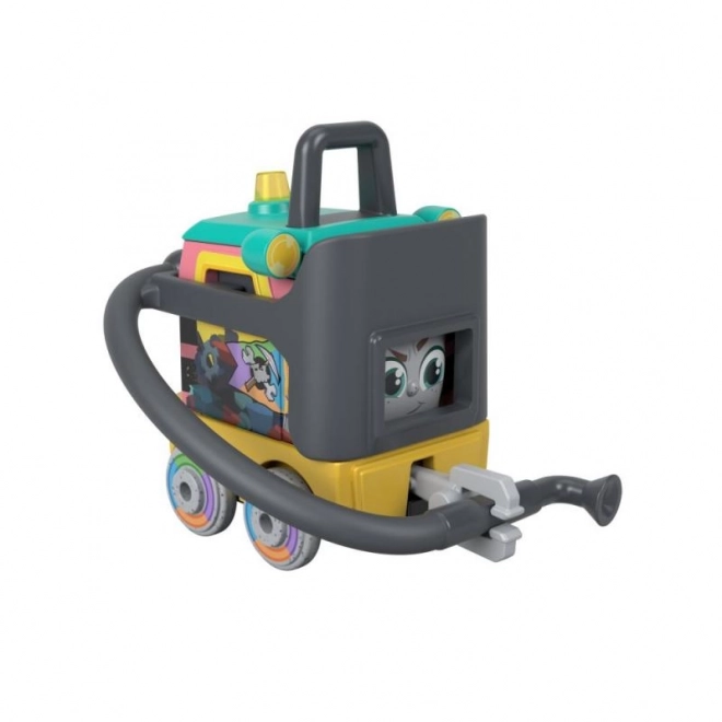 Locomotivă metalică de jucărie Fisher-Price – Sandy Accelerația Feroviară