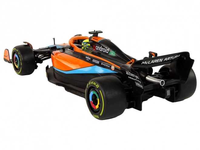 Mașină R/C McLaren F1 de curse 1:12 portocalie