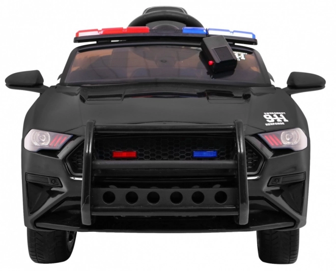 Mașină electrică pentru copii GT Sport Police negru