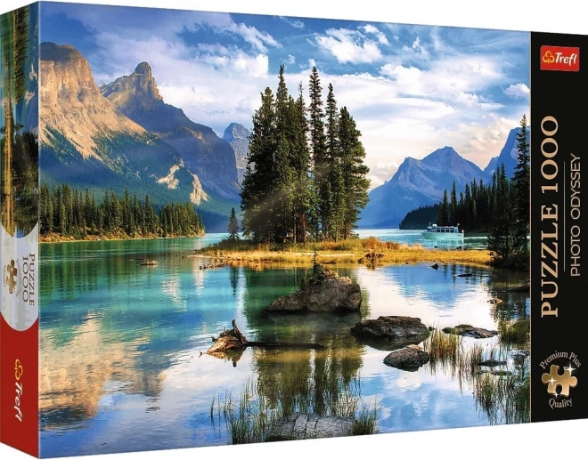 Puzzle Trefl Premium Plus Photo Odyssey: Spirit Island, Canada – 1000 piese