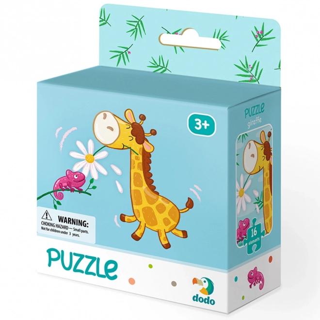 Puzzle DODO girafă 16 piese