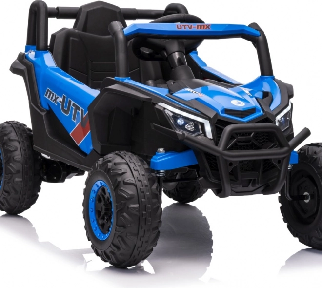 Vehicul electric pentru copii Buggy Madman UTV-MX albastru