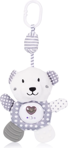 jucărie de pluș suspendată pentru cărucior și pătuț teddy bear de la chipolino