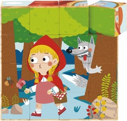 Cuburi Scufița Roșie 2Kids Toys