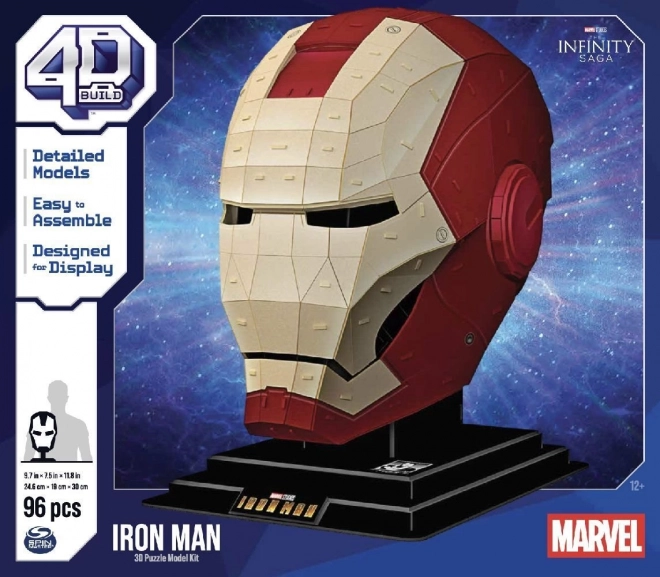 Puzzle 4D Marvel Casca Iron Man