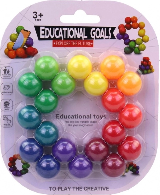 Set de construcție Balance Bricks pentru dezvoltarea creativității copiilor