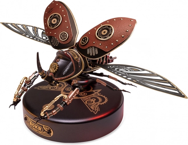Puzzle mecanic 3D gândac rinocer