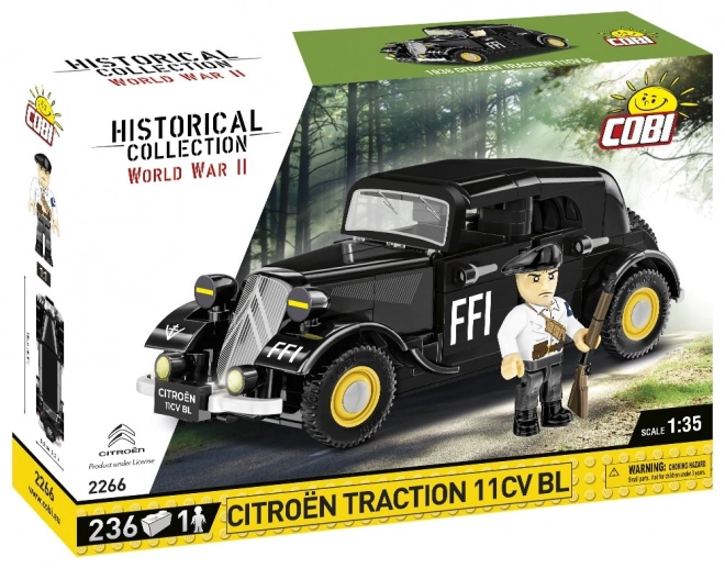 Mașină Citroën Traction 11CV Istoric de Asamblat