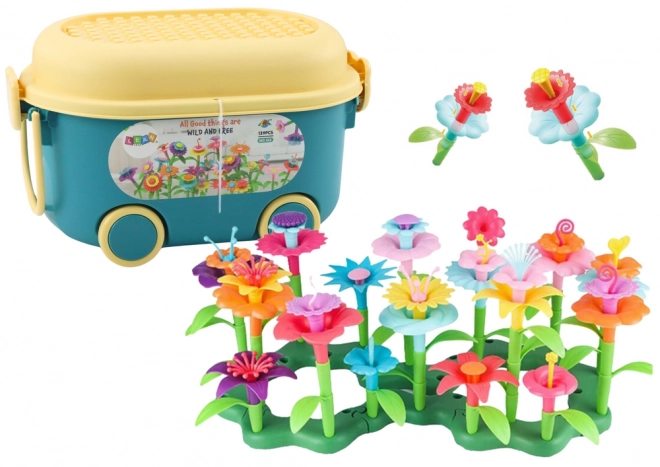 Set de construcții Grădina de flori
