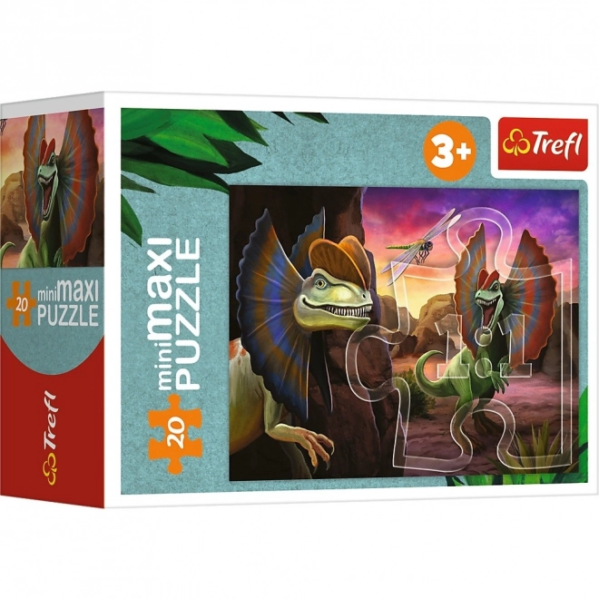 Puzzle Trefl dinozauri: Tyrannosaurus Rex