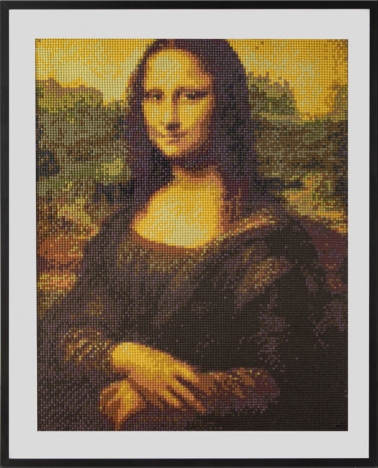 pictura cu diamant Mona Lisa