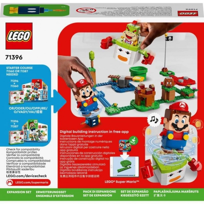 Set de extindere Clown Car Bowser Jr. LEGO Super Mario