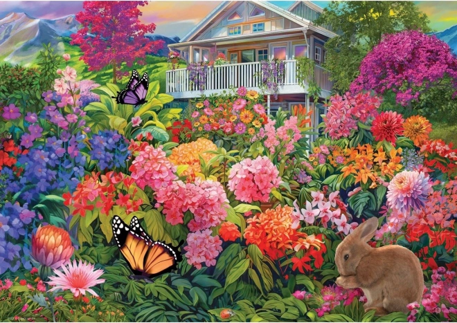 Puzzle Grădina Iepurașilor 104 piese