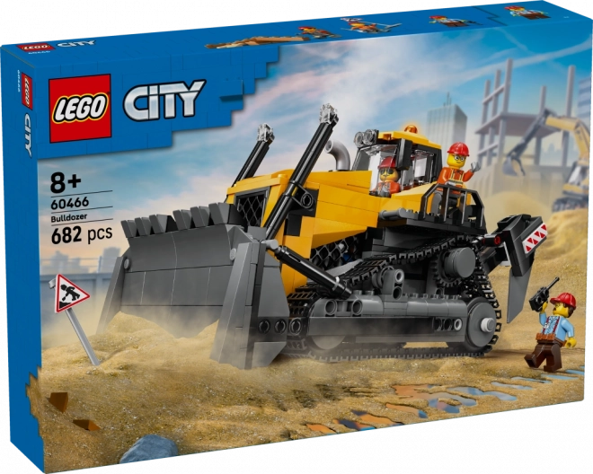 LEGO City buldozer galben
