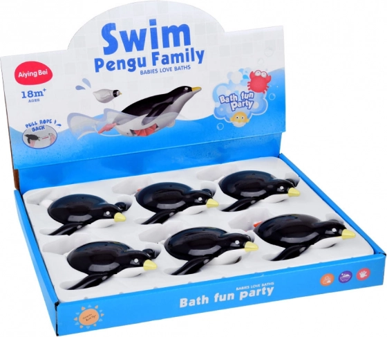 Pinguin de baie pentru copii plutitor