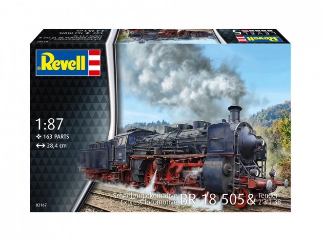 Model de asamblat locomotiva BR18 de epocă