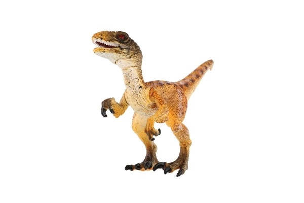 Figurină Velociraptor din plastic, 16 cm, în săculeț