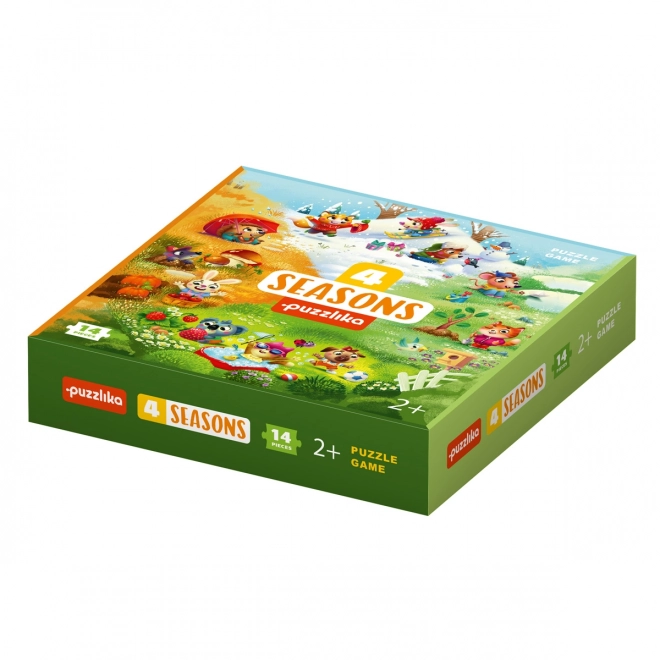 puzzle educative patru anotimpuri