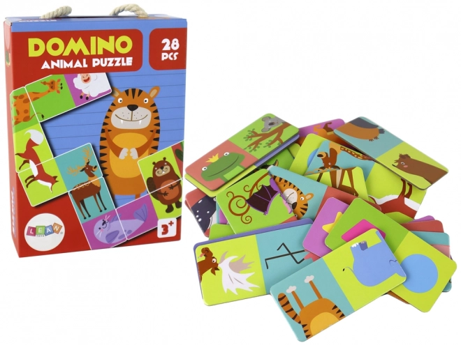 puzzle logic domino animale