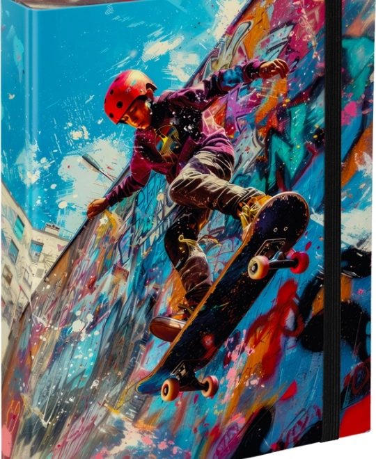 Mape pentru caiete școlare A5 Skatepark
