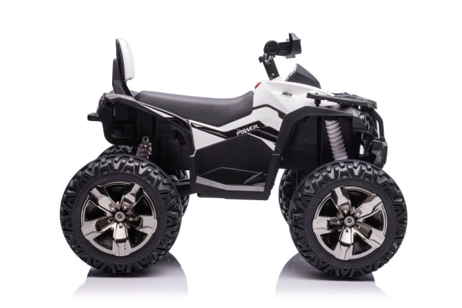 Quad electric pentru copii alb