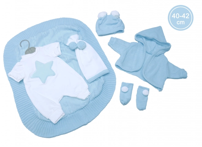 Set complet pentru păpușă New Born Llorens 40-42 cm