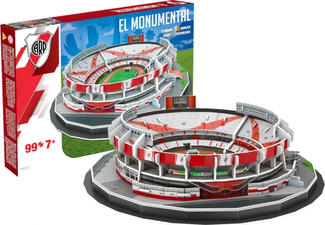 Puzzle 3D stadion El Monumental - CA River Plate