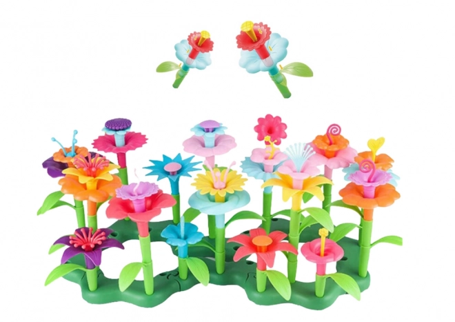 Set de construcții Grădina de flori