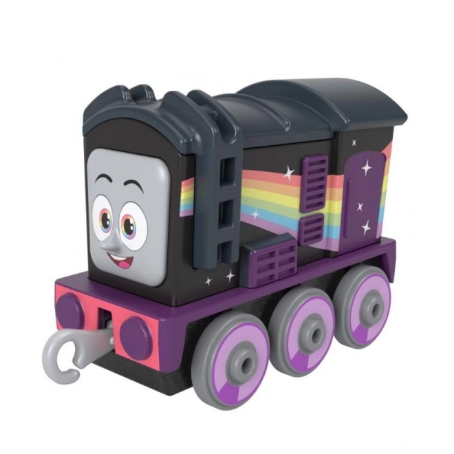 Locomotivă metalică de jucărie Fisher-Price – Sandy Accelerația Feroviară