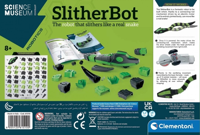 Clementoni Science & Play Robotics: SlitherBot - Robot Șarpe